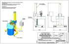 Mescolatore automatico con motore pneumatico